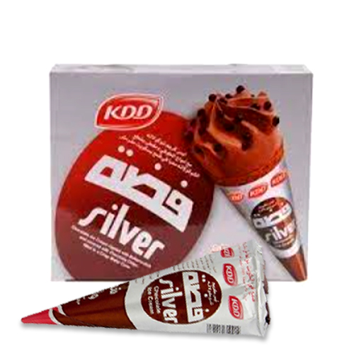 Kdd Ice Cream Silver Cones 130 Ml * 6 Pcs [Kuwait]
