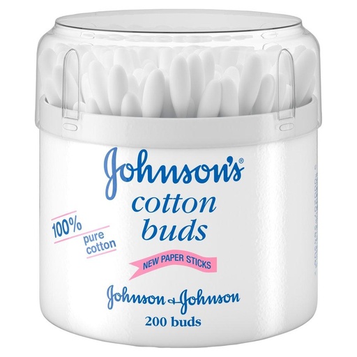 Johnsons Baby Cotton Buds (200 Buds) 