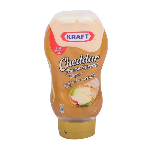 Kraft Cheddar Cheese Squeeze 440Gm 