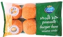 L'Usine Sesame Seed Burger Bun 6Pcs 400 Gr 