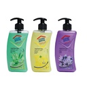 Clean House Liquid Hand Soap-Lemon-Aloe Vera-Lilac 500 Ml 2+1 Free 