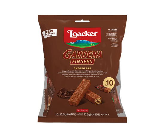 Loacker Gardena Fingers Chocolate 125 G 