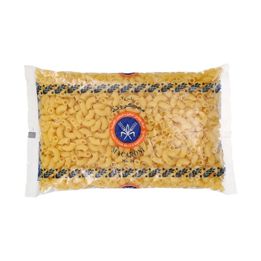 Kuwait Flour Mills No.24 Macaroni Pasta, 500g 