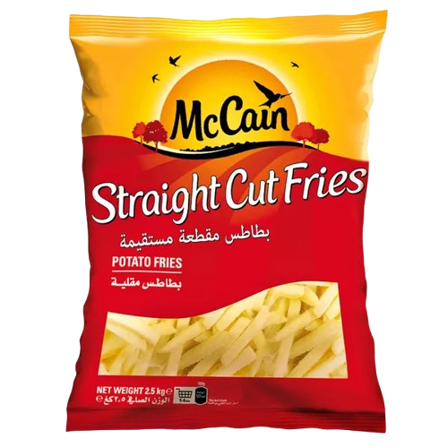 Mccain Family Pack 9x9 mm Fries 2.5 Kg 