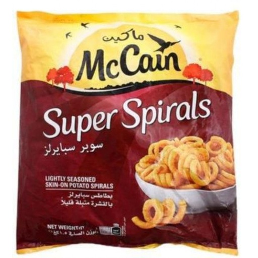 Mccain Super Spiral Potato Fries 1.5 Kg 