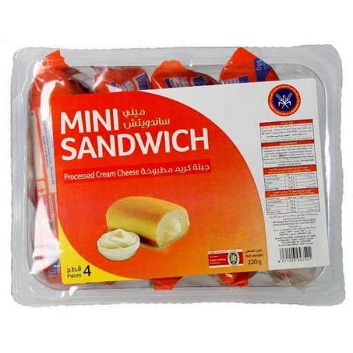 Mini Sandwich Processed Cream Cheese 220 GM 