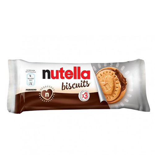 Nutella Ferrero Biscuits With A Creamy Heart Of Nutella 41.4 G 