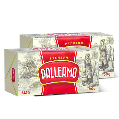 Pallermo Unsalted Butter 2*500Gm   