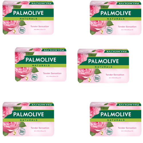 Palmolive Naturals Bar Soap Tender Sensation With Milk And Rose 120Gm 