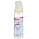 Pigeon Slim Neck Glass Bottle White Cap 200 ml 