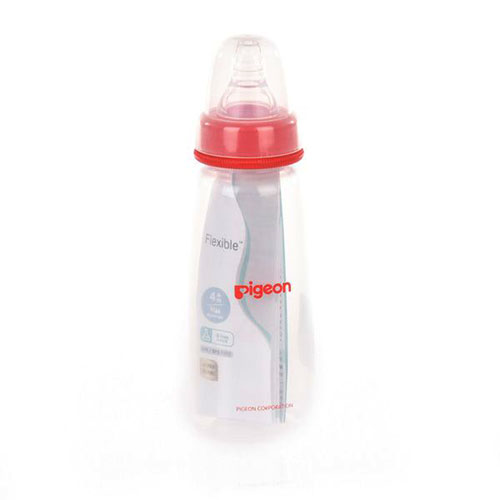 Pigeon Nursing Plastic Bottle Clear 200 Ml 