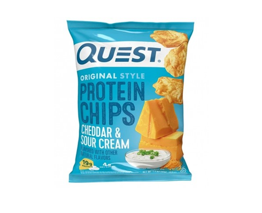 Quest Protein Cheddar & Sour Sour Cream Flavor Chips 32 g 