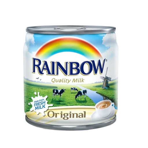 Rainbow Vitamin D Evaporated Milk 170G 