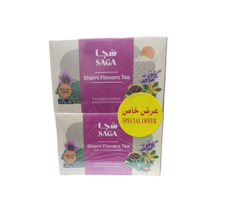 شاي زهورات شامية ( 2 حبه ) 