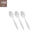 Small Plastic Spoons 100 Pcs 