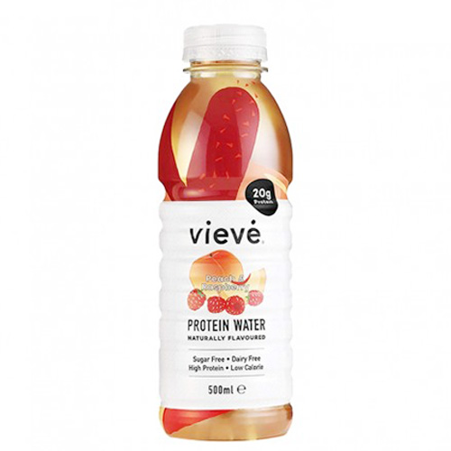 Vieve Water  - 20 G  Protein - Peach & Raspber Flavoured 500 Ml 
