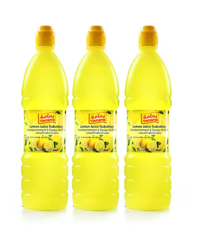 Yamama Lemon Juice 3 psc x 1 L 