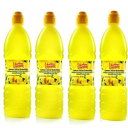 Yamama Lemon Juice 4 pcs x 280 ml 