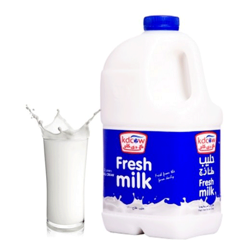 Kdcow - Fresh Milk Full Cream 2 Ltr 