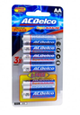 Ac Delco Alkaline Aa-6 Prom Batteries 4+2 Pcs Free 