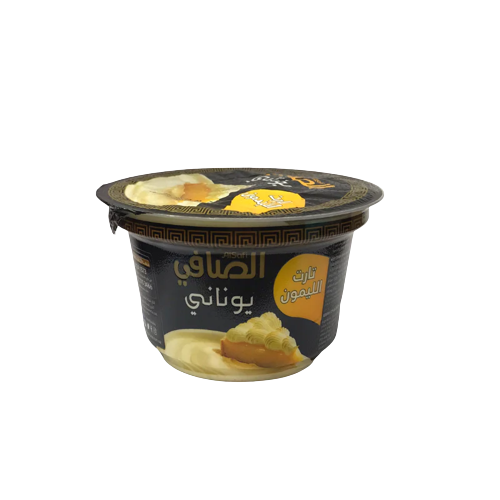 الصافي زبادي يوناني تارت الليمون 150 جرام 