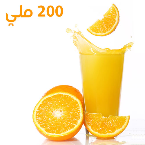 عصير برتقال طازج 