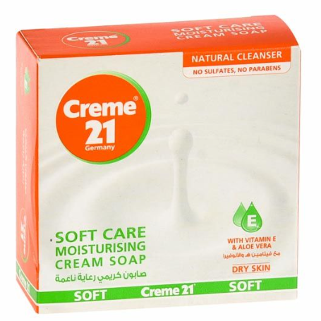 Creme 21 Soft Care Moisturising Soap 125Gm 