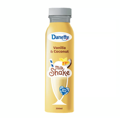 دانيت - مخفوق الحليب بالفانيليا وجوز الهند 300 مل 