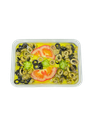 Labneh With Olives And Olive Oil 
