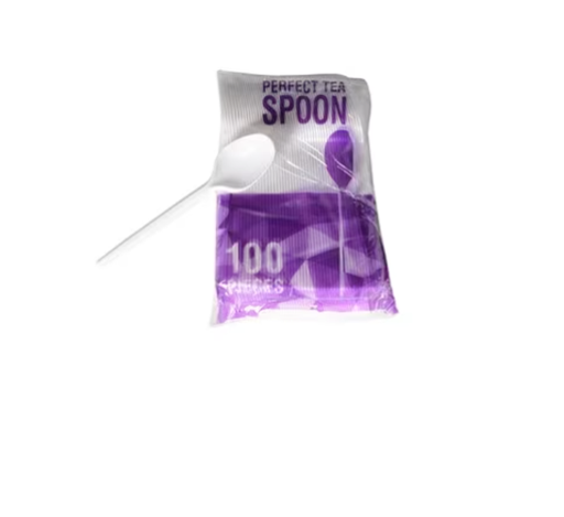 Plastic Tea Spoon 100Pcs 