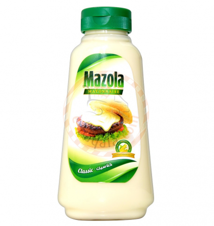 Mazola Mayonnaise Regular Squeezy 650 Ml 