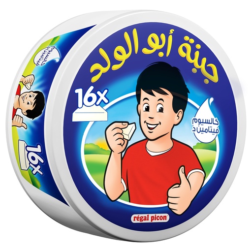Abu Al Walad Triangles Cheese 16 pcs 240 gm 