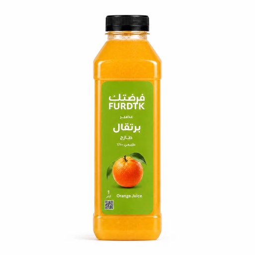 عصير برتقال طازج 1لتر 