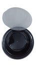 Black Round Container 32 Oz 