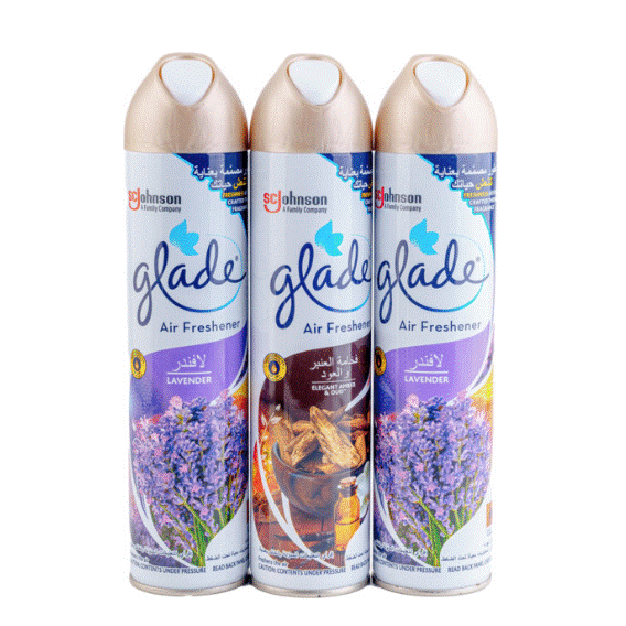 Glade Airfreshner Special Offer 300 ml 2 + 1 Free 