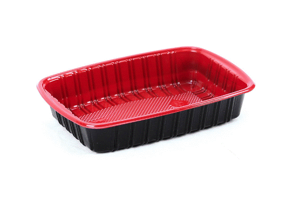 Container Black & Red Micro 750 Ml 