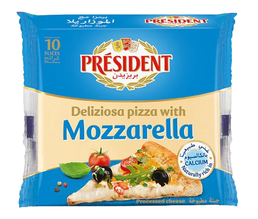 President 10 Slices Cheese Pizza 200 G 
