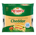 President Savoury Sandwich Cheddar Cheese Slice 200g 