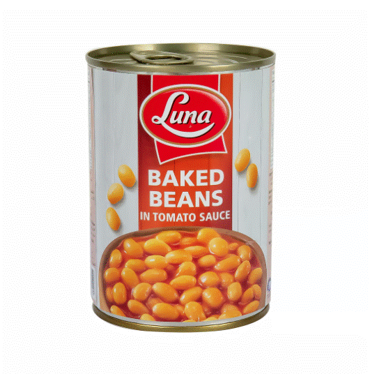 Luna Baked Beans In Tomato Sauce 380 g 