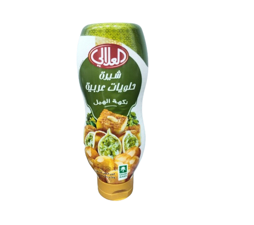 Al Alali Arabic Dessert Syrup Cardamom Flavor 675G 