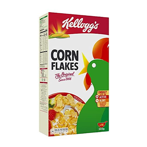Kellogs Corn Flakes Cereal 500G Special Offer 