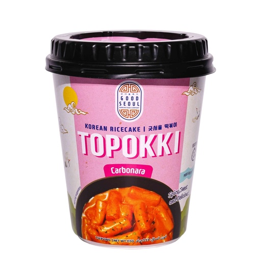 Good Seoul Korean Rice Cake Topokki Carbonara 113G 