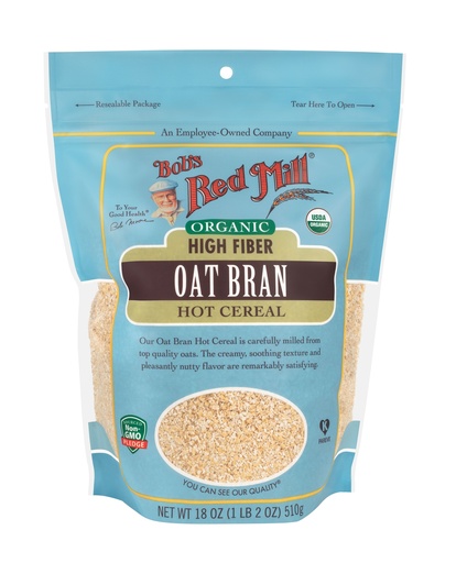 Brm Organic Oat Bran Cereal 