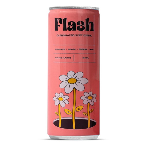 Flash Cherry Carbonated Soft Drink 250 ml 