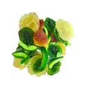 شرائح فواكه مجففة مشكلة [تايلاند]