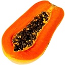 Peeled Half Papaya 