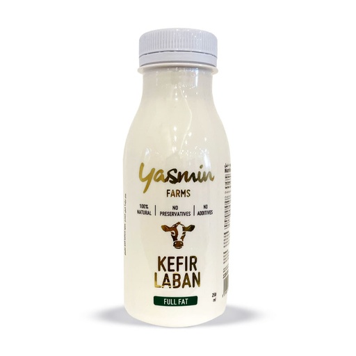 Yasmin Farms Kefir Laban Full Fat  Plastic Bottle 250ml [Kuwait]