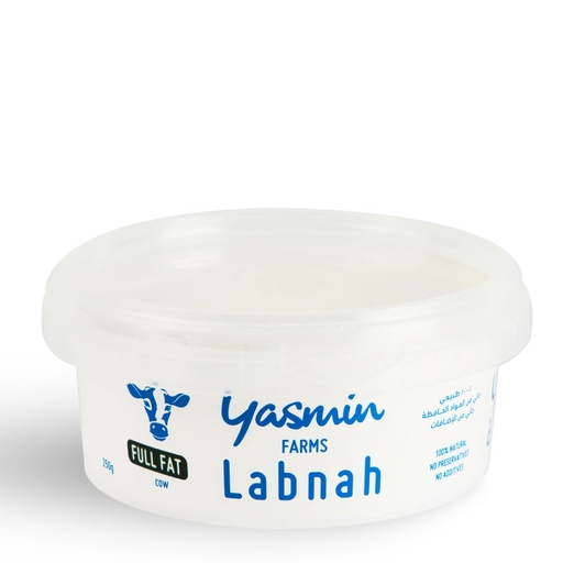 مزارع ياسمين لبنة بقري كامل الدسم 250 جرام [الكويت]