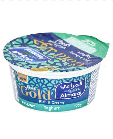 Almarai Full Fat Gold Fresh Yoghurt 170g 