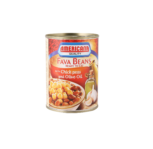 Americana Fava Beans Chickpeas And Olive Oil 400 Gm 